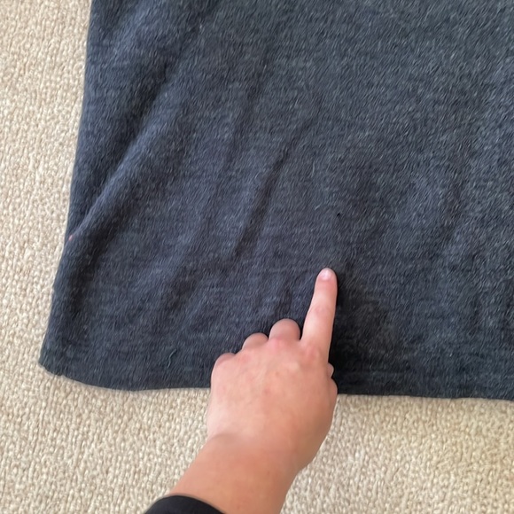 Men’s Ibex Wool Vest - Charcoal XXL - well worn - Picture 4 of 7